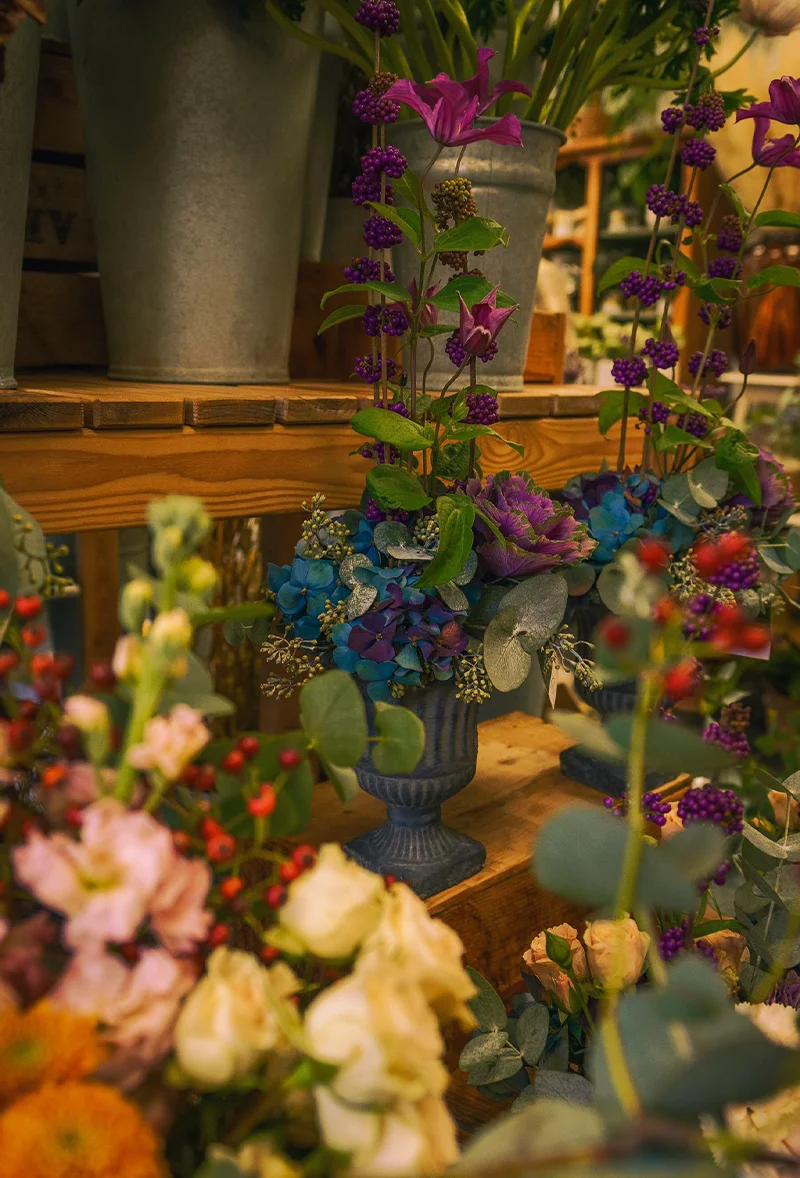 © Mylène Haudebourg maitre artisan fleuriste proche du beaujolais