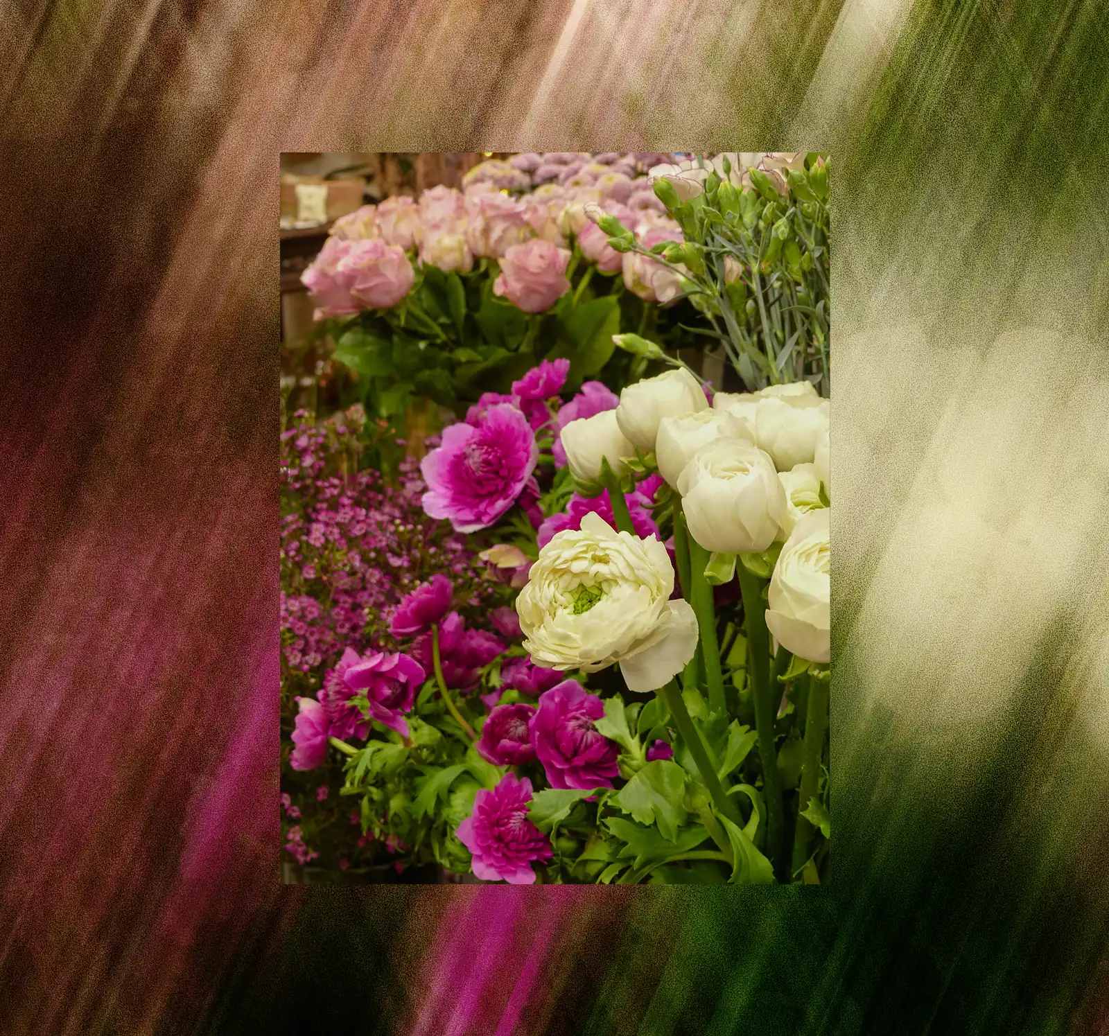 bouquet de fleurs en livraison